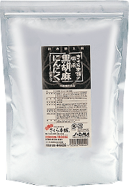 伝承黒胡麻にんにく卵黄入り詰め替え用